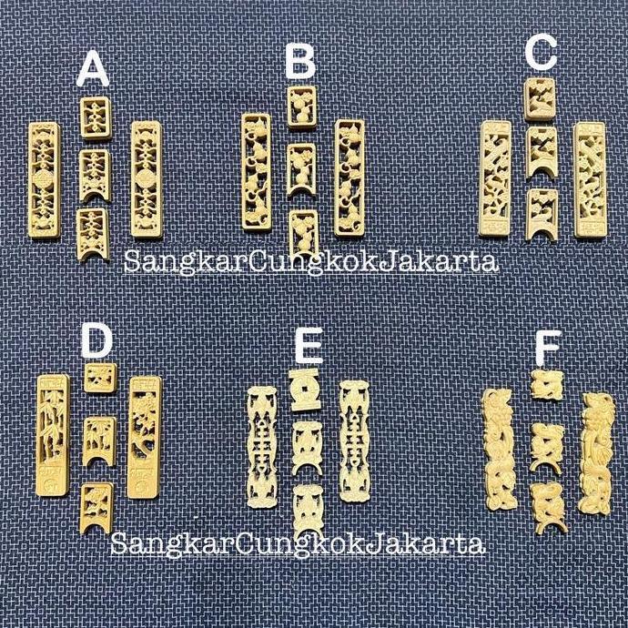 Aksesoris Sangkar Cungkok Variasi Kandang Besar Wambi Murai Bambu 1,5Cm