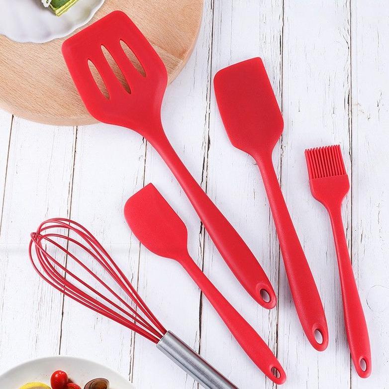 Spatula Set 5 In 1/Sotil Silikon Set Cod