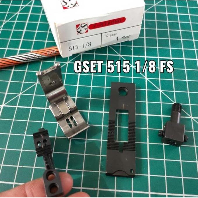 Gset / Gauge Set Mesin Jahit Jarum 2 Juki LH-515 1/8 FS