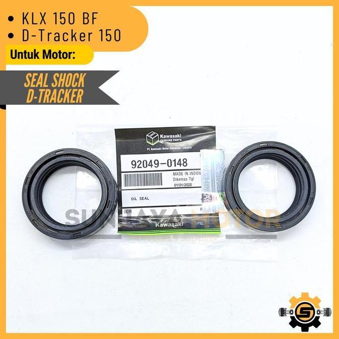 Karet Sil Sok Original Kawasaki 0148 Seal Shock Depan KLX 150 BF D Tracker 150 New DTracker Ori KGP