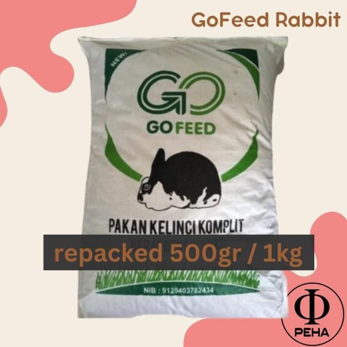 GoFeed Rabbit Pakan Kelinci Pelet Kelinci Go Feed Makanan Kelinci