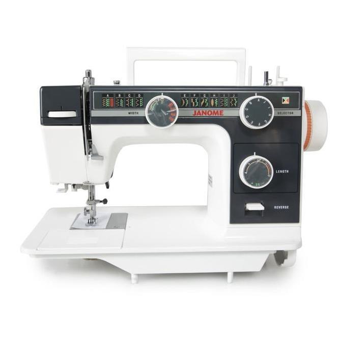 Mesin Jahit Semi Portable Janome L-395F / L 395F Body Full Besi