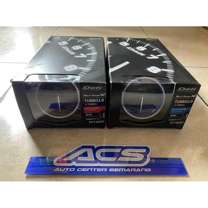 BEBAS ONGKIR - DEFI RACERGAUGE Boost Meter / Turbo 2 Bar , Made in japan