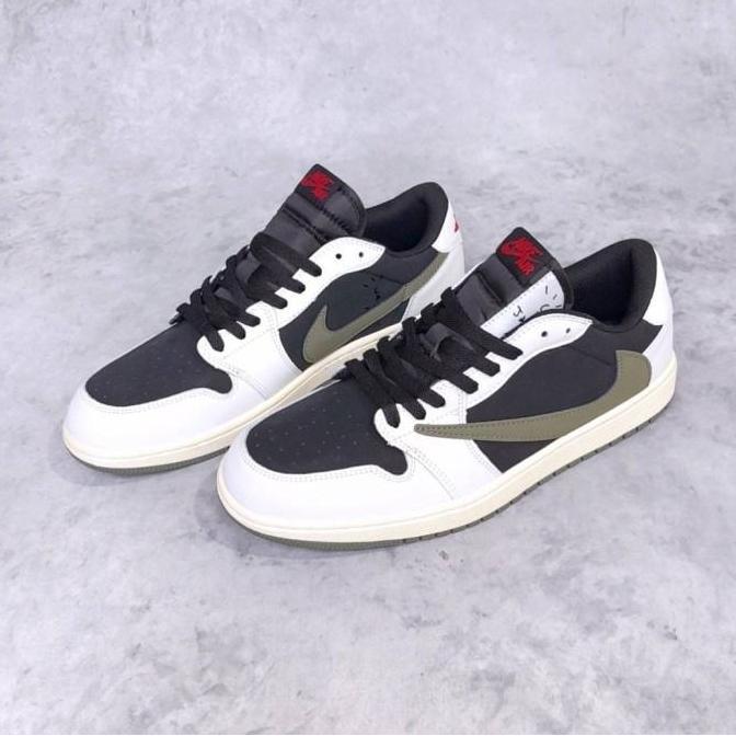 AIR JORDAN 1 LOW TRAVIS SCOTT OLIVE