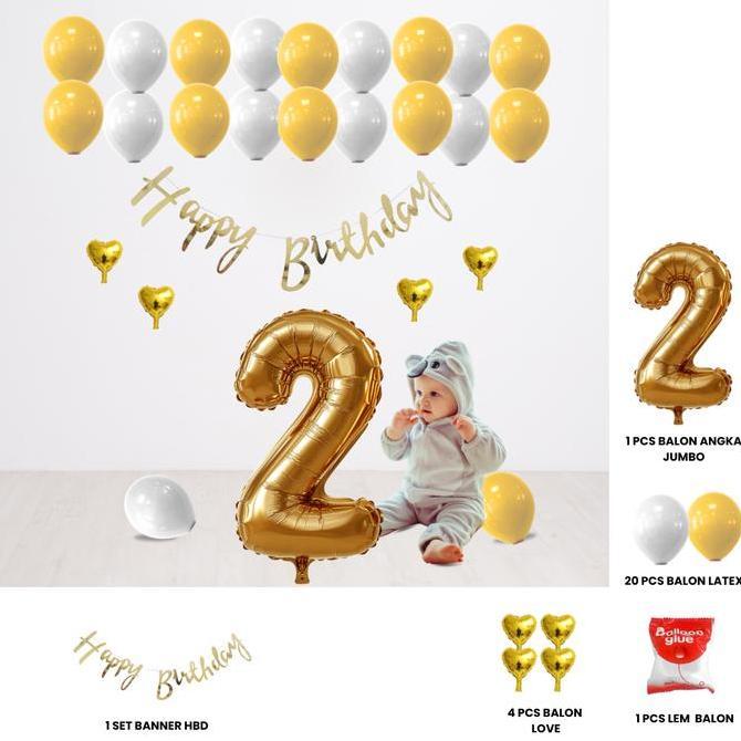 SET DEKOR ULANG TAHUN ANAK/ DEKORASI ULTAH ANAK/BABY
