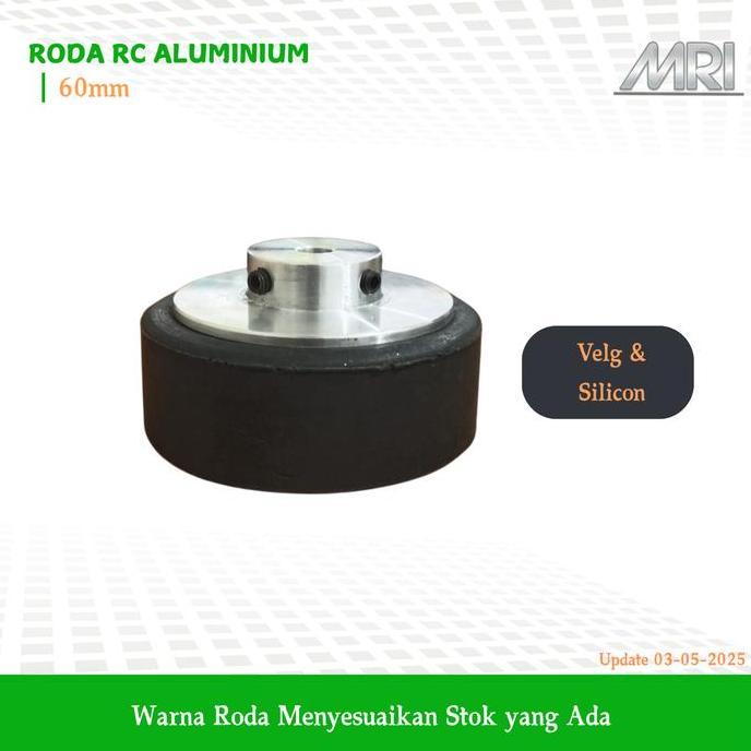 TERMURAH - Roda RC 60mm dan karet pelapis Ban Silicon