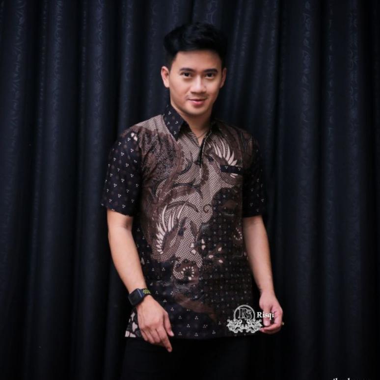 Hot Cash On Delivery Promo Kemeja Batik Lengan Pendek Pria Dewasa New Arrival Distro Kemeja Batik Fa