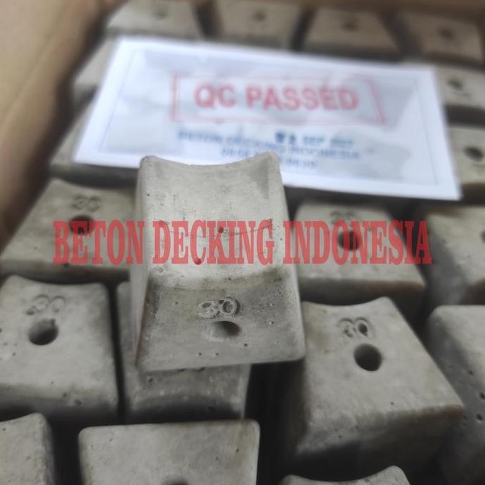 ECERAN Beton Decking siap pakai 30mm 3cm - Tahu beton