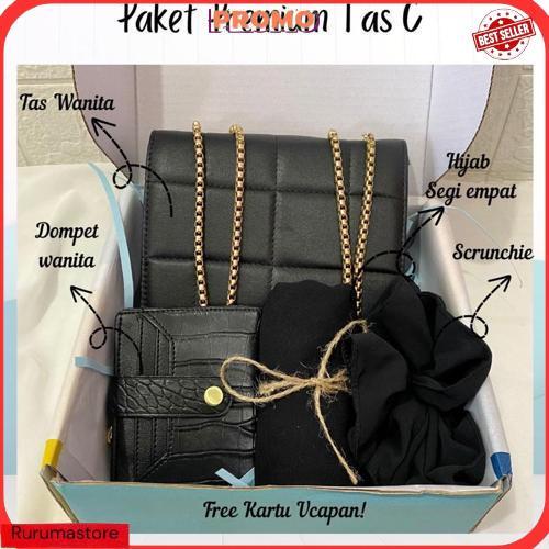 Hampers Tas Wanita Kado Ulang Tahun Tas Hadiah Wisuda Kado Anniersary Kado Jam Tanganwanita Dompet W