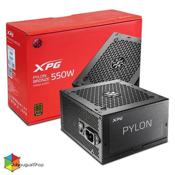 BEBAS ONGKIR - XPG PYLON PSU 550W 80+ Bronze