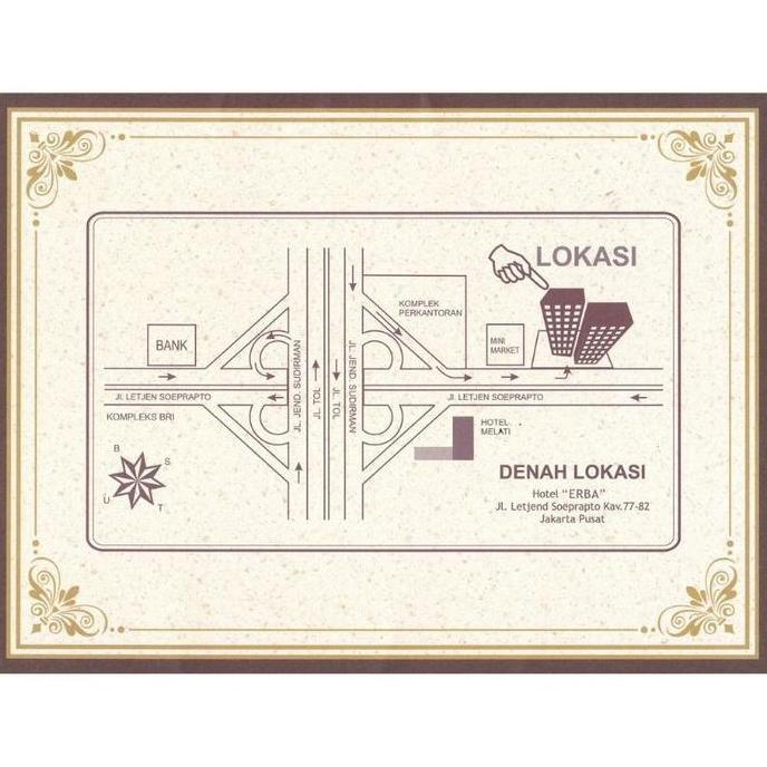 Undangan Blangko kosong ERBA 88200 isi 100 Lembar