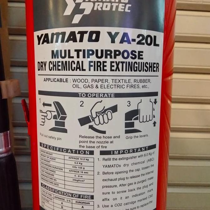 APAR ALAT PEMADAM API YAMATO POWDER 6KG