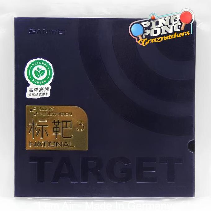 TERBARU - Karet Tenis Meja Sanwei Target National 3 Nano Penetration