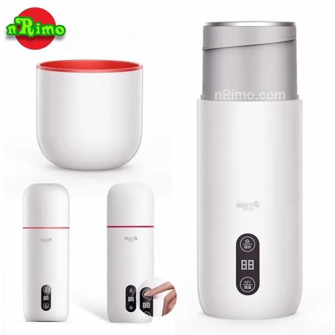 Botol Minum Pemanas Air Listrik Portable Electric Water Bottle 350 ml
