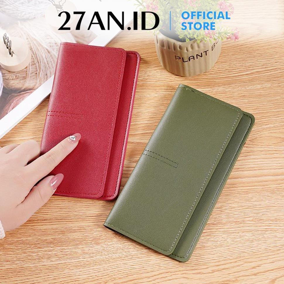 DISKON BESAR (27AN.ID) Dompet Lipat Wanita D88 Dompet panjang desaign slim dompet Fashion wanita