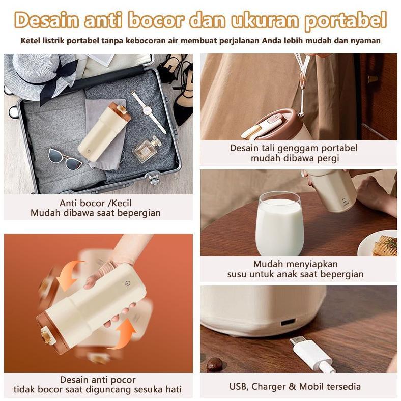 Best Sale [Cod] Pemanas Air Listrik Electric Teko Listrik Low Watt Teko Listrik Pemanas Air - Teko L