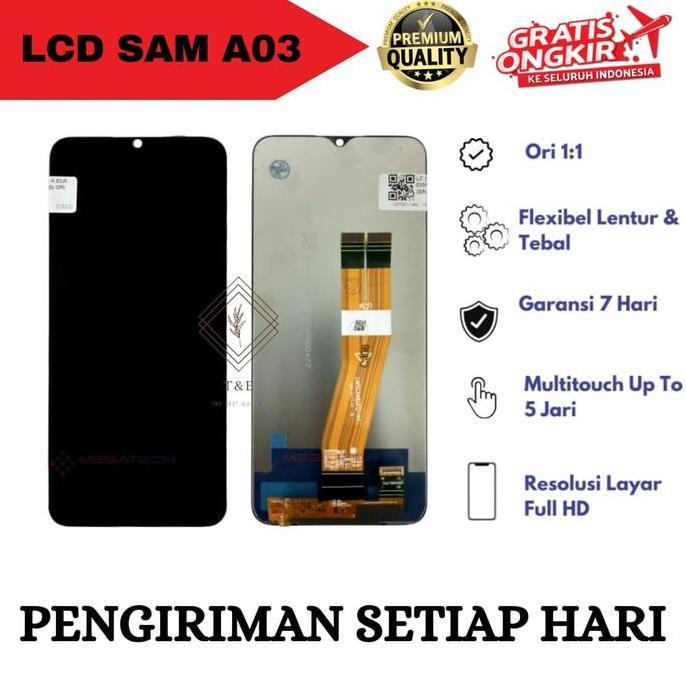 Lcd touchscreen SAM A03 original / Lcd SAM A03  original Full set