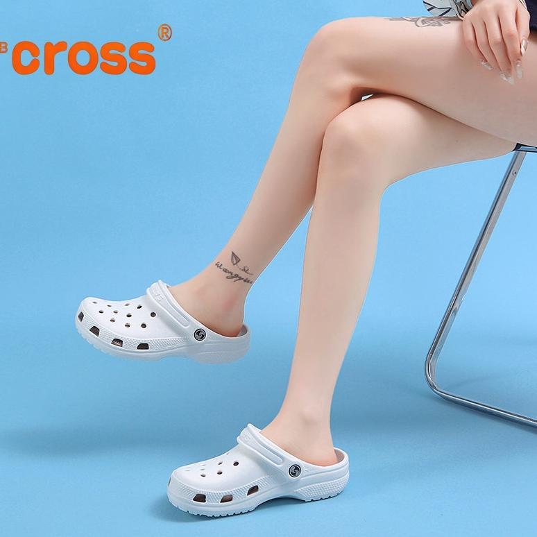 HOT DEALS Classic Clog NB Cross Sandal Wanita Anti Air Original Super Empuk