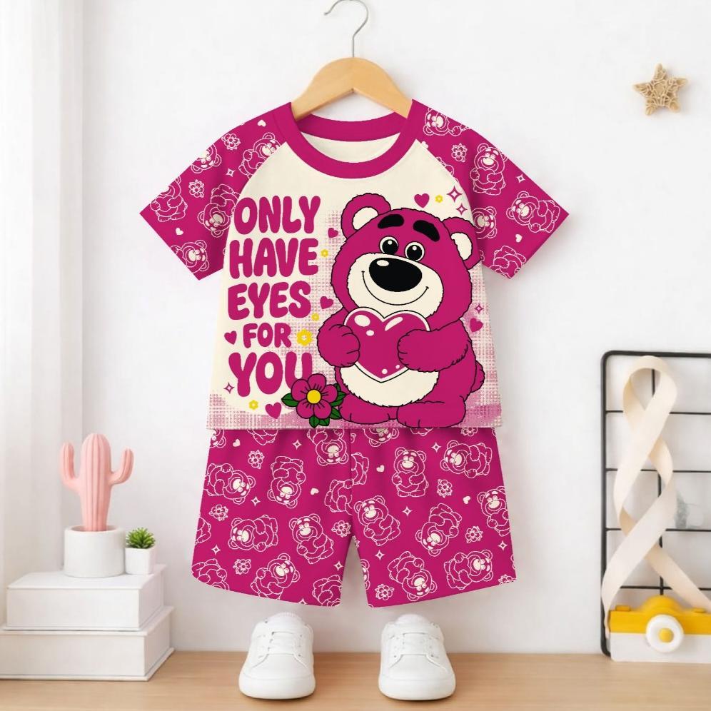 CUMA HARI INI VALMELO  Setelan anak perempuan/baju anak cewek harian
