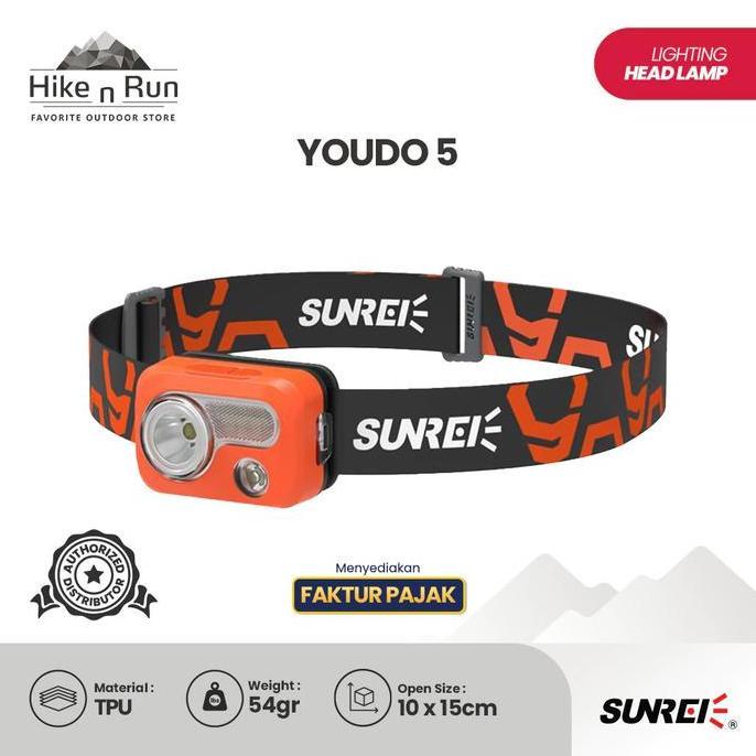 Sunrei Headlamp Youdo 5 Orange