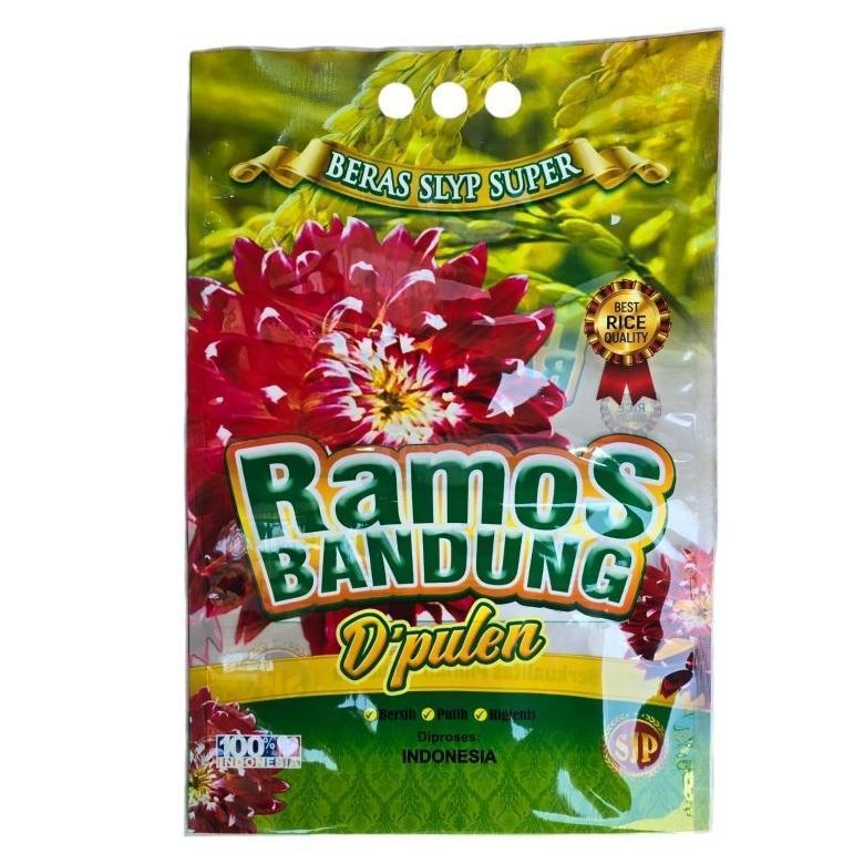 ZORUNE 50PCS KEMASAN BERAS RINJANI/ ROJOLELE/DAUN SUJI/ ROJOLELE HITAM/ RAMOS BANDUNG/RAJALELEMSP UK