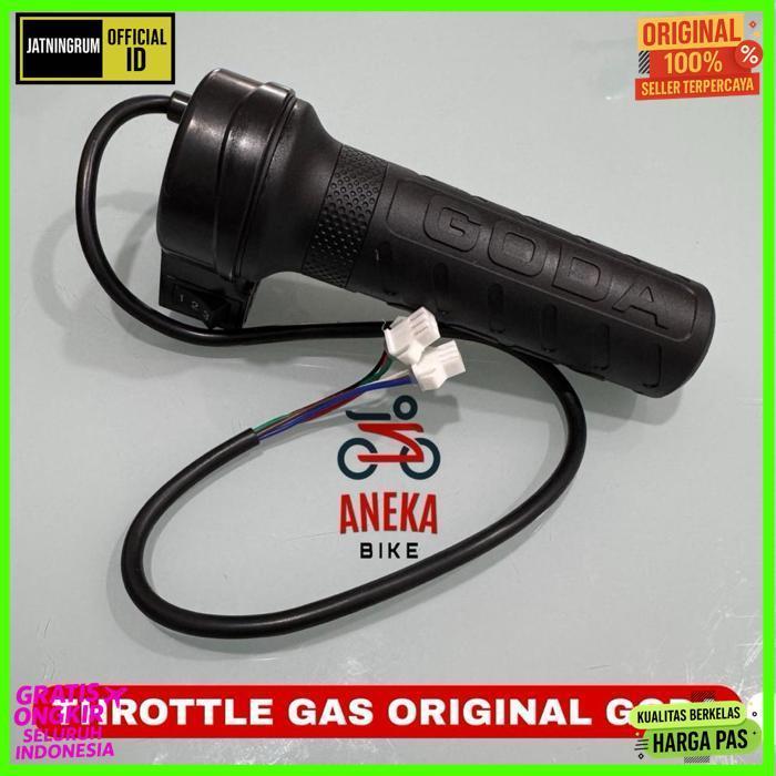 Murah Throttle Gas Original Goda Universal Cocok Untuk Semua Tipe Sepeda Listrik Goda Terbaru Gd140L