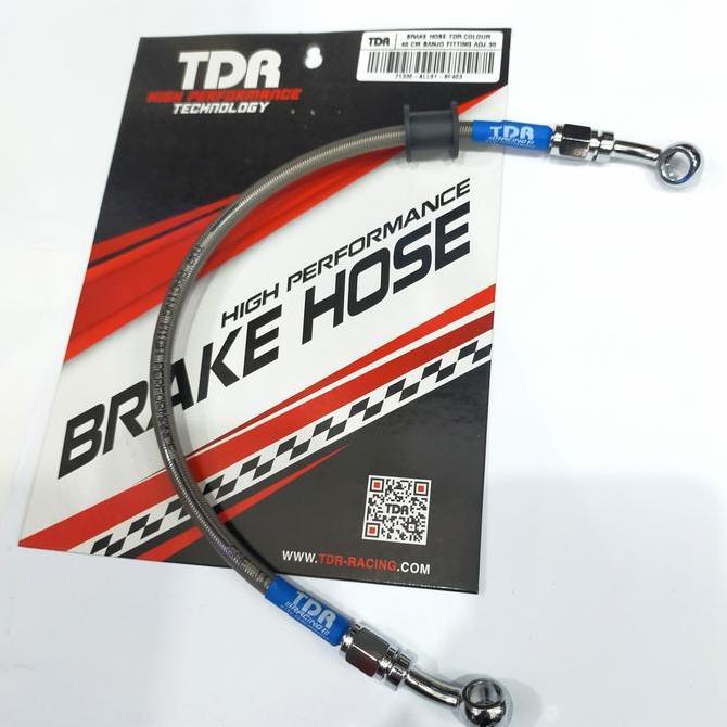SELANG REM TDR 40CM BANJO SILVER PROMO