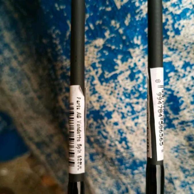 ujung joran vendetta ul 622 188cm ultralight hanya ujung saja joran ul