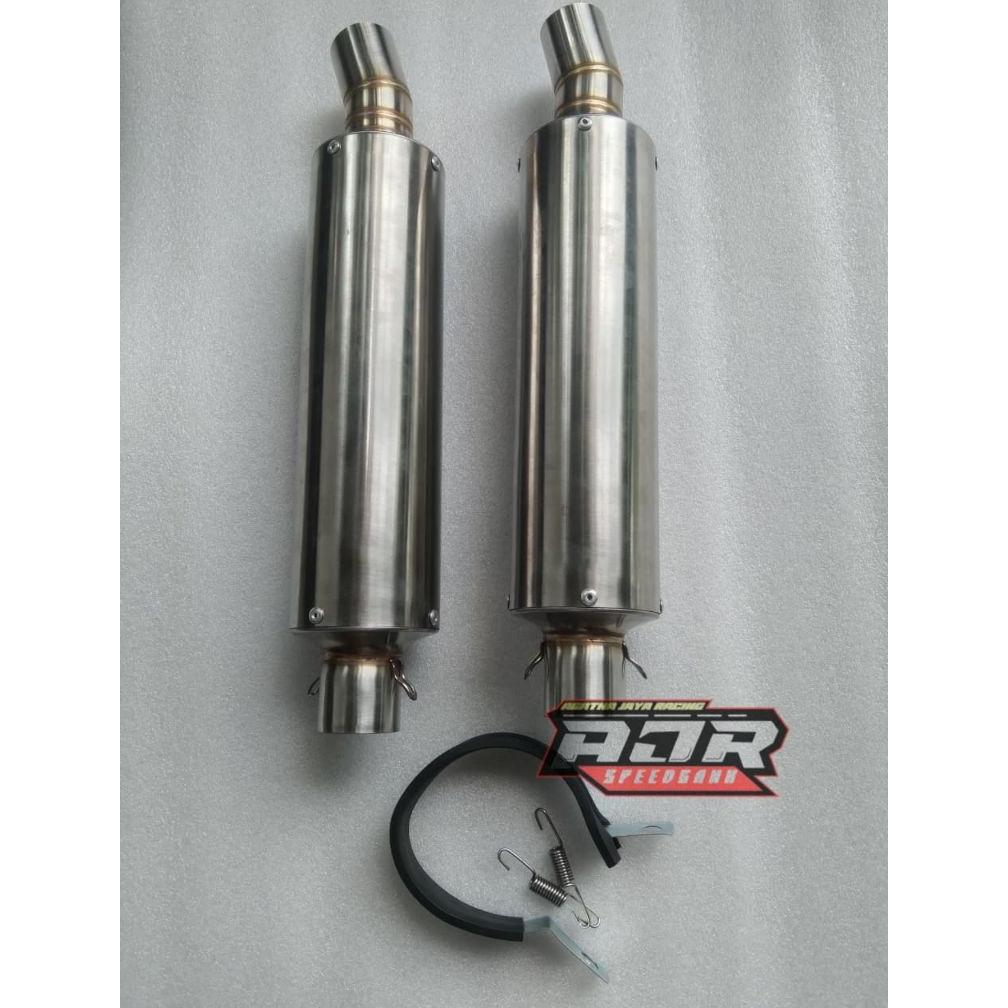 HERICOLLECTIONS SILINCER KNALPOT RACING INLET 38 ORIGINAL AJR SPEED INDONESIA MODEL KAWAHARA BEBAS R