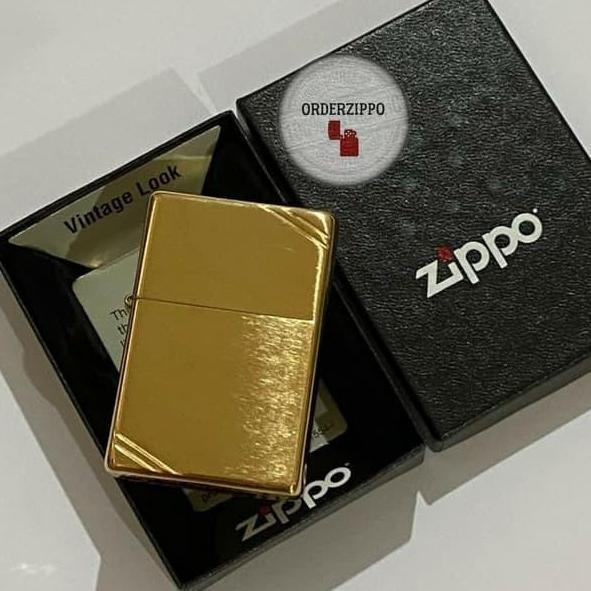 Zippo Original 1937 Vintage Hi Pol Brass 270 ( Case Only )