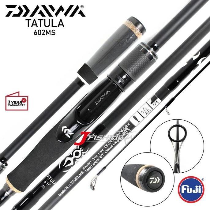Joran DAIWA Tatula 19 | Bait Casting | Spinning | Kolam Sungai Danau Pantai Laut | Resmi
