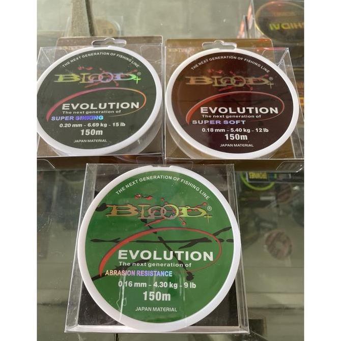 blood evolution senar pancing 150 m random