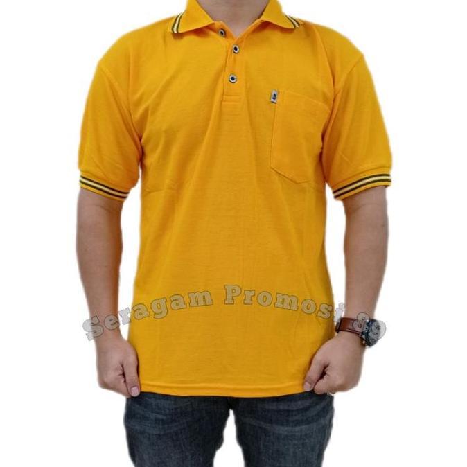 Kaos Kerah Polo Polos Pria / Kaos Kerah Wangky Bapak Bapak / Atasan Baju Kaos Ada kantong saku depan