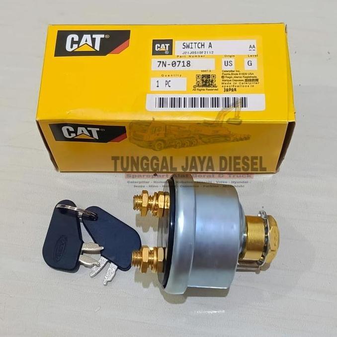 Switch Disconnect Kunci Kontak Kaki 2 320D 320C D6G D7G 120K 910F 7N-0718 7N0718 Murah