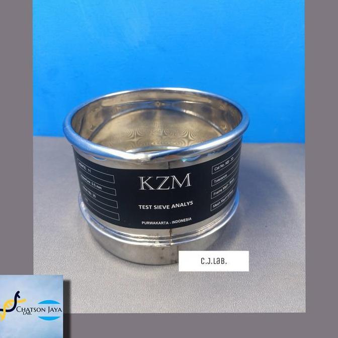 Sieve Ayakan Stainless Mesh 60 Test Mesh 60 (250 um) Diameter 4 inch