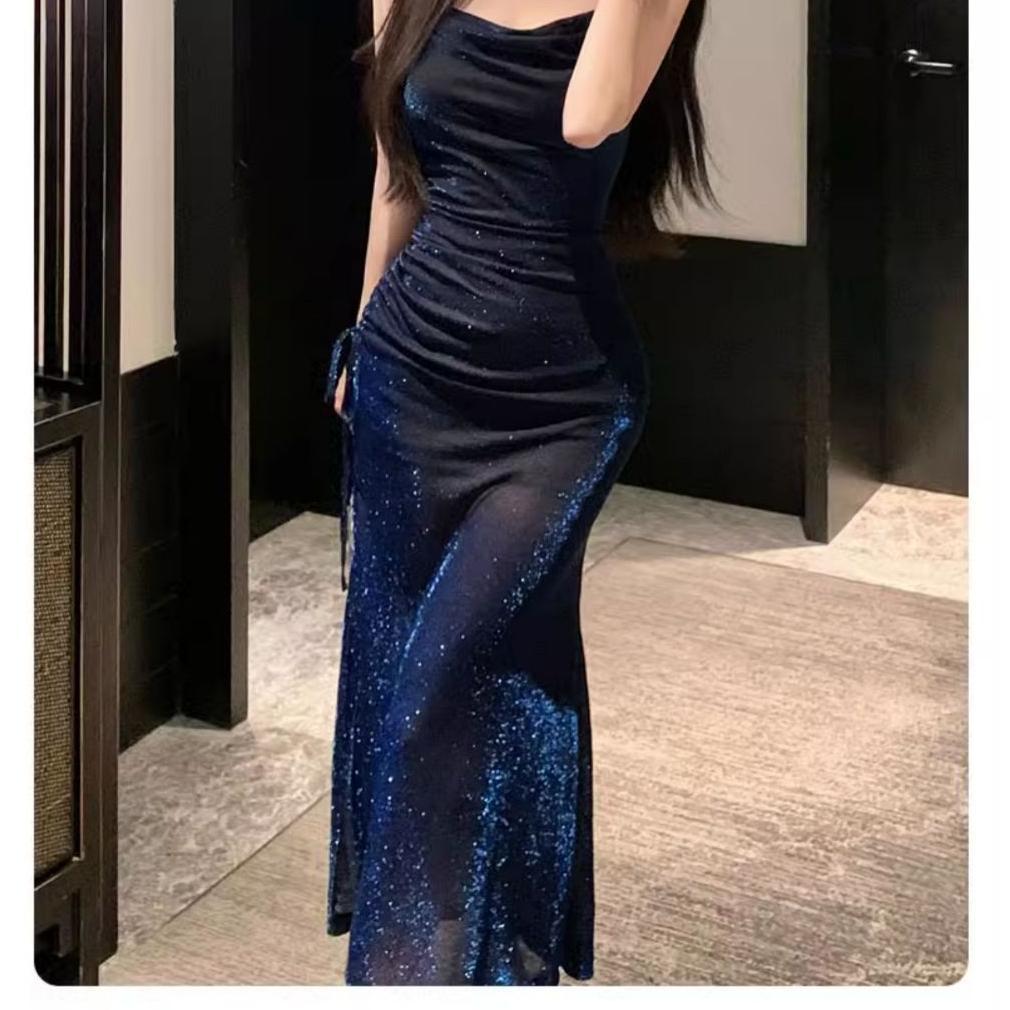 BEST DEALS EMITA BLOOM long dress merah natal press body wanita premium jumbo korean style big size 