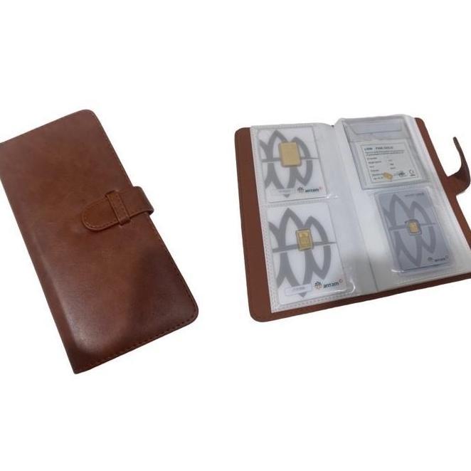 Album Logam Mulia Certicard Antam Tempat Simpan Antam Minold Emas