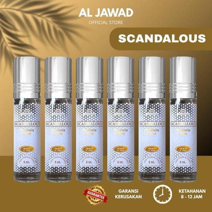 Cod,Bisa- Al Jad - Skandalos Aroma Sweet Fruity Fresh | Perfume Parfum Minyak Ngi Pria Nita