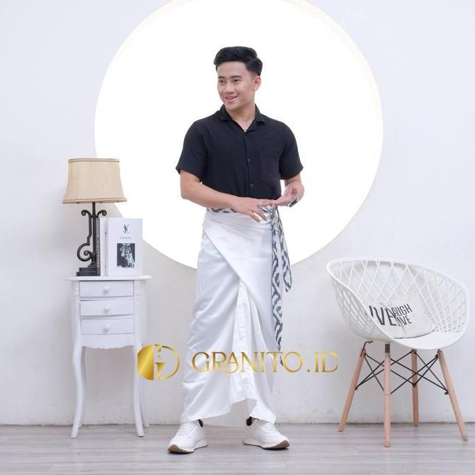desi_wdd - granito.id - sarung srikandi etnik unisex  pria wanita sarung ikat lilit instan tenun asl