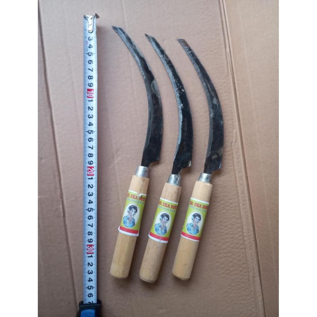 Promo Cod Alat Panen Padi Manual / Arit Padi Gerigi 33Cm Ud Eka Dewi ><