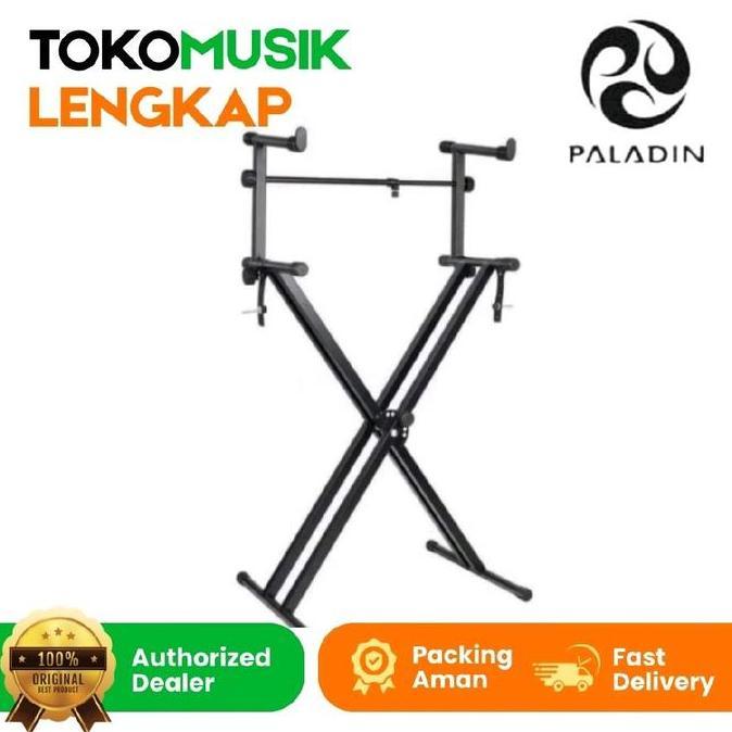 desi_wdd - stand keyboard piano susun double 2 stand keyboard import kaki piano