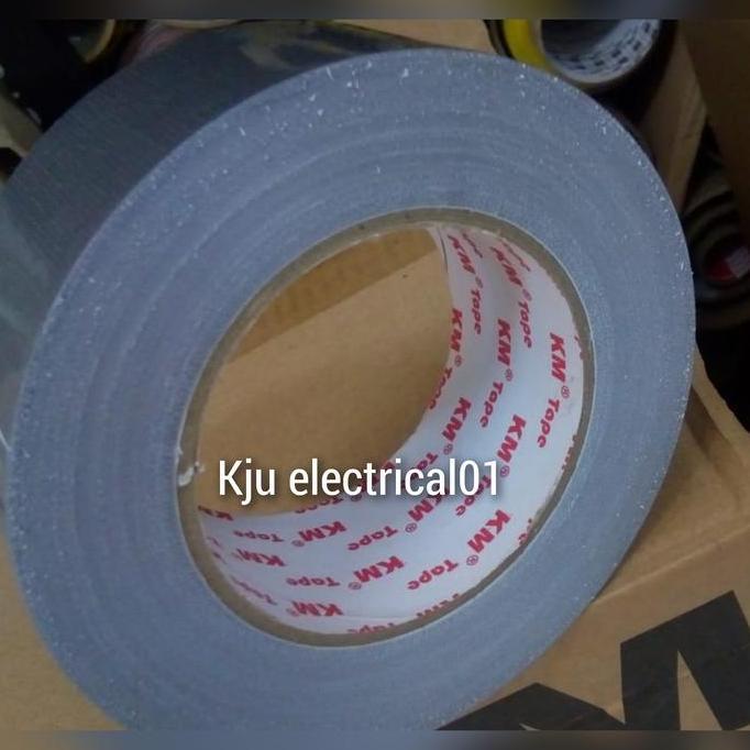 Lengkapdisini- Duct Tape Lakban Kain Silver In X 30M