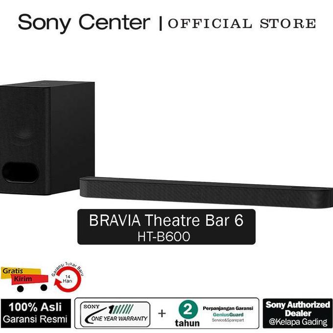 Sale Sony Center Soundbar Sony Bravia Theatre Bar 6 Soundbar 3.1.2Ch Wireless Subwoofer Dolby Atmos/