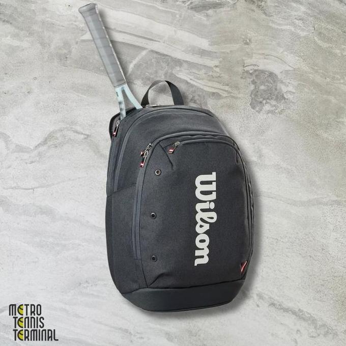 TERLARIS WILSON TOUR BACKPACK 2025 BLACK ( TAS TENIS WILSON )