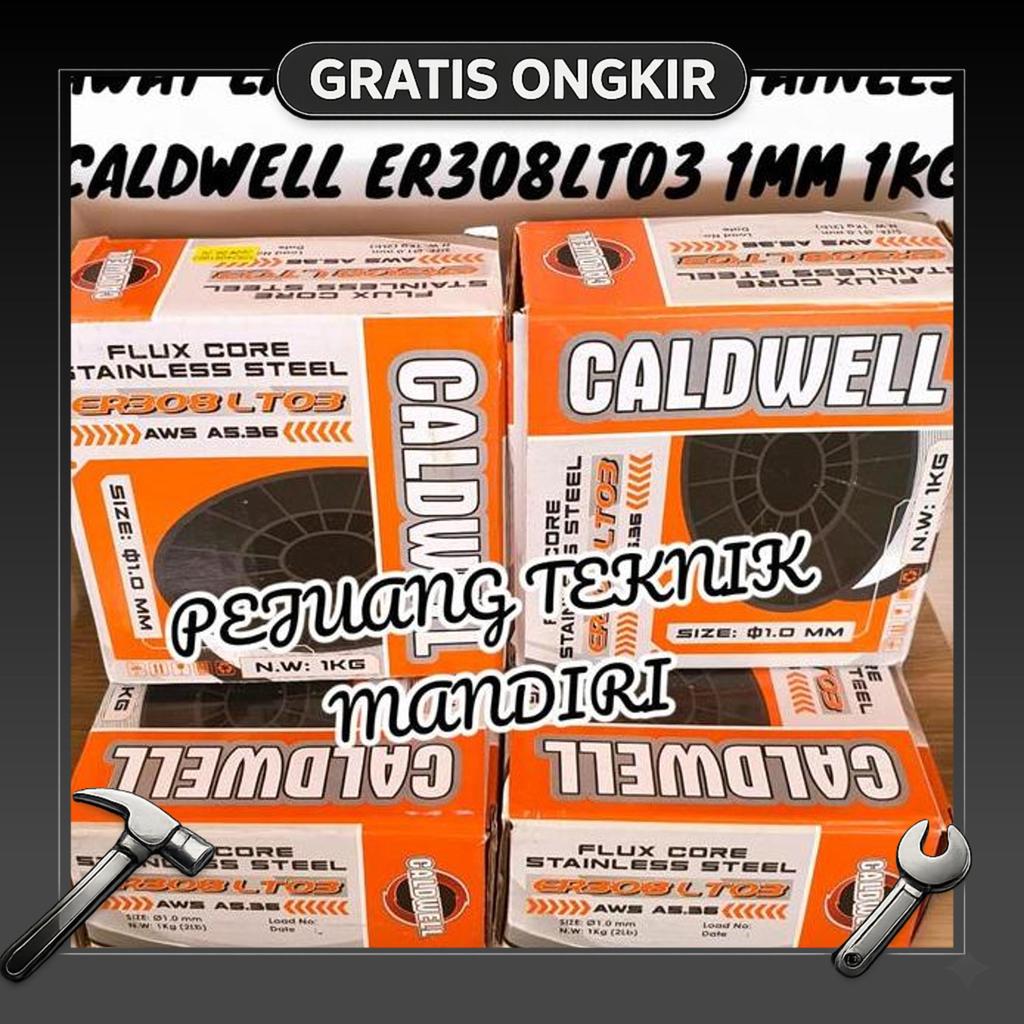 Kawat Las Flux Core Stainless 1Mm Caldwell / Kawat Las Fluxcore Stainless 1 Mm Caldwell