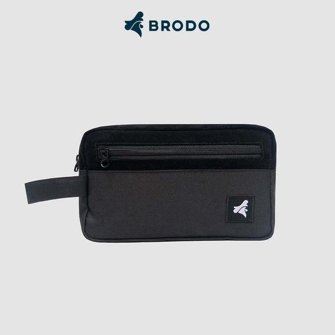 Tas Pria Brodo - Tas Arsup Pouch Full Black