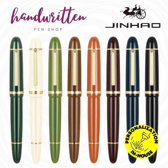 Tulisatk- Jinhao Typ X159 Cartridge & Converter Oversize Fountain Pen/ Pulpen Pena Jinhao X159