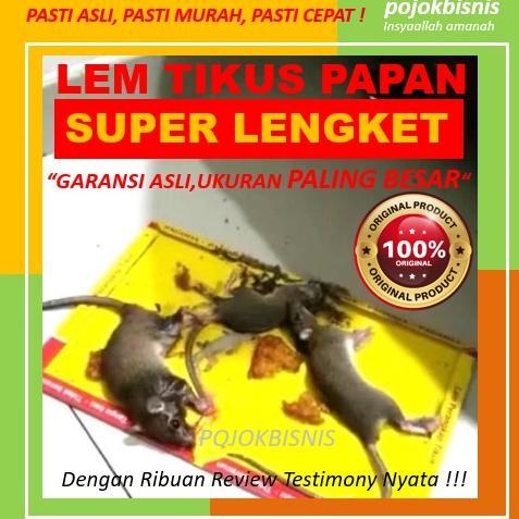 LEM TIKUS PAPAN PAGODA / JEBAKAN TIKUS / PERANGKAP TIKUS / BUKU PAPAN LEM TIKUS