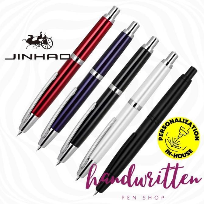 Tulisatk- Jinhao Typ 10 Vanishing Nib Fountain Pen / Pena Jinhao 10
