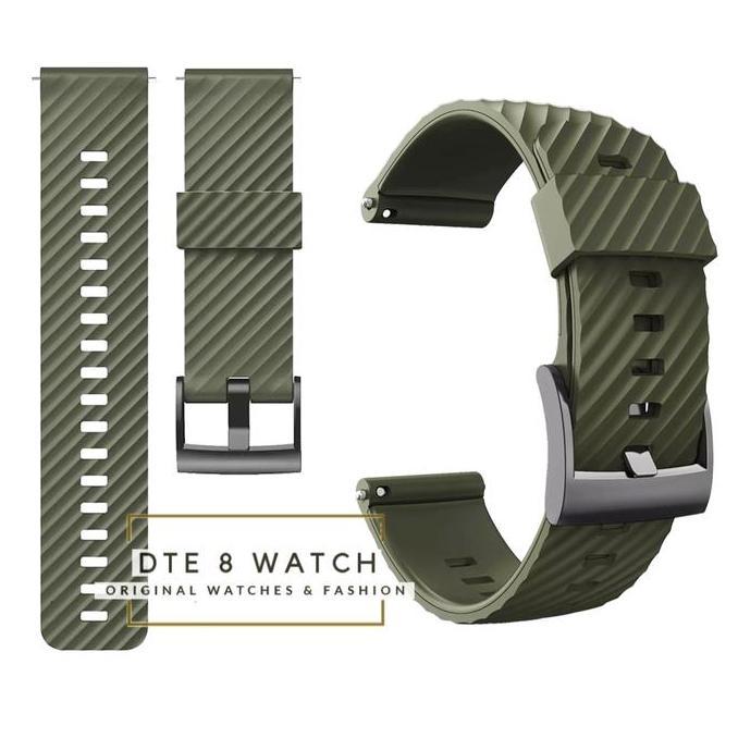 Strap Jam Tangan Silikon Rubber 24mm Vt Quick Release